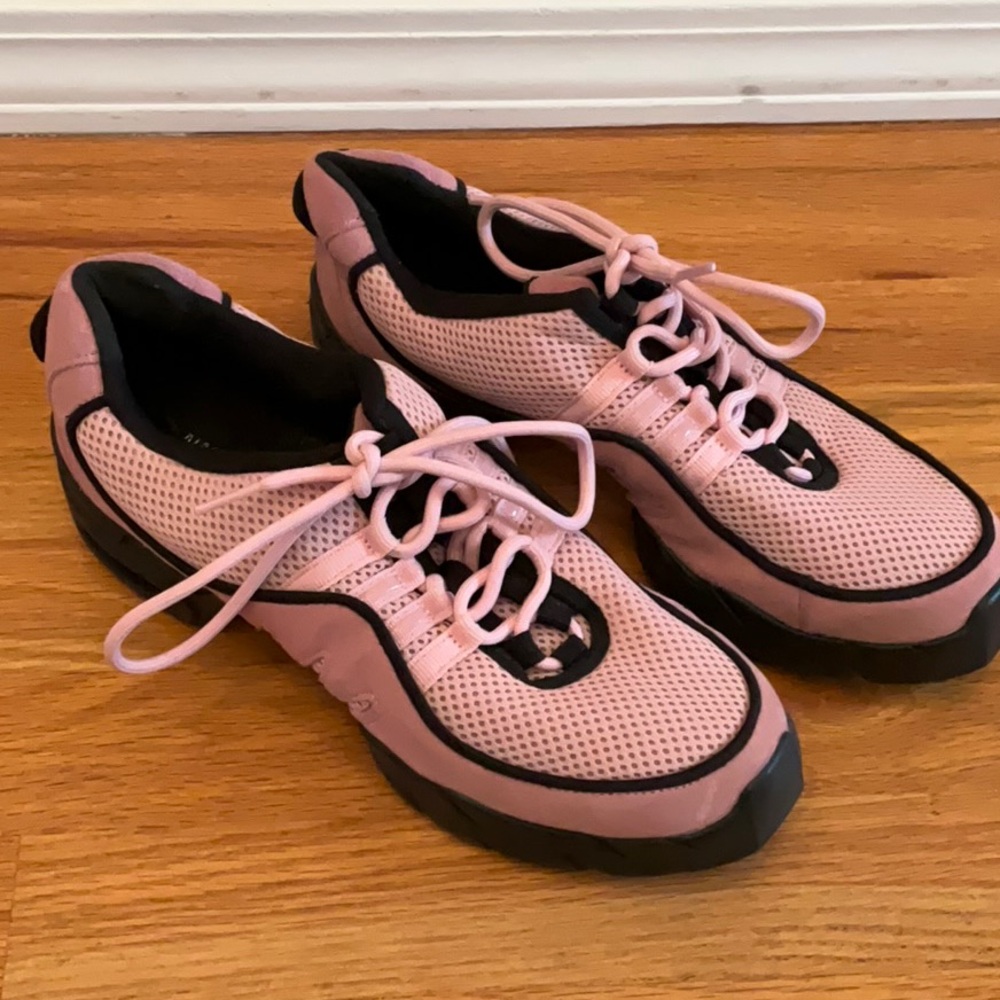 Bloch Pink and Black Athletic Sneakers